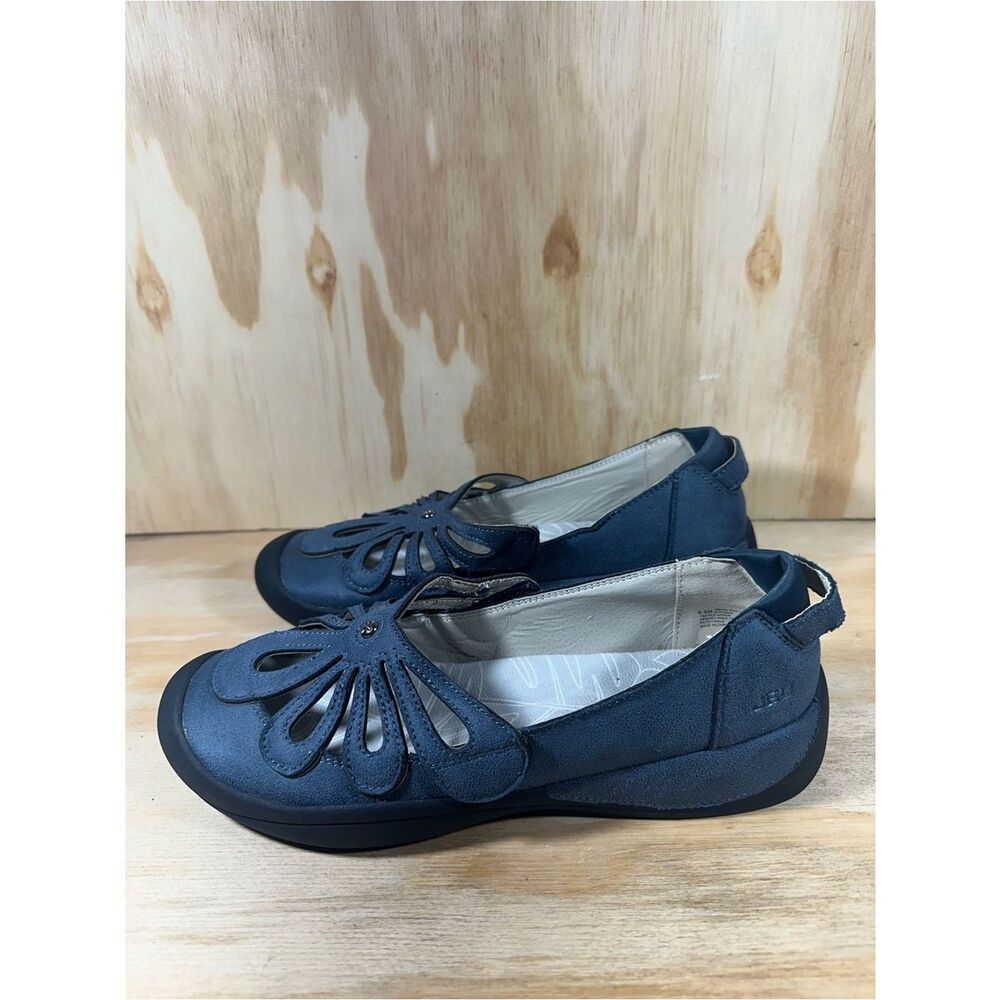 JBU Navy Slip-On Ballet Flats Women’s Size 8.5